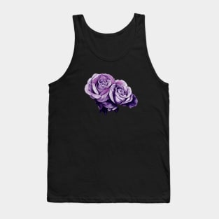 Lilac roses Tank Top